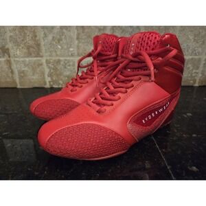Ryderwear Red D-MAK CARBON FIBRE - EUC US Size 6